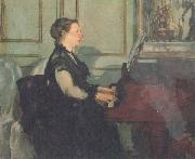 Mme Manet at the Piano (mk40), Edouard Manet